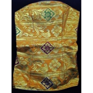 Gold-painted One-piece Bodice (size M)
